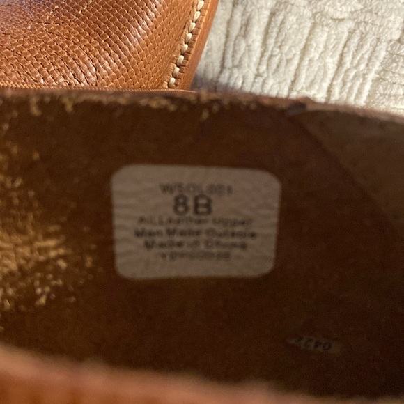 NWT Twisted X Steppin’ Out Leather Cognac Lace Up Western Bootie Size 8B - Picture 12 of 12